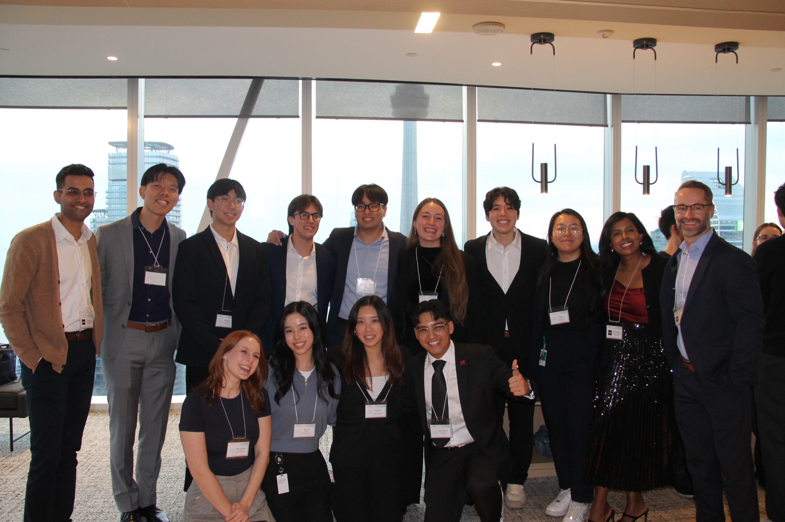 Participants of the AI Transformation Case Competition at Microsoft Canada